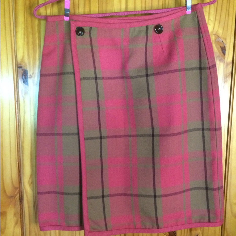 Vintage Evan Picone Wrap Skirt - Picture 1 of 5